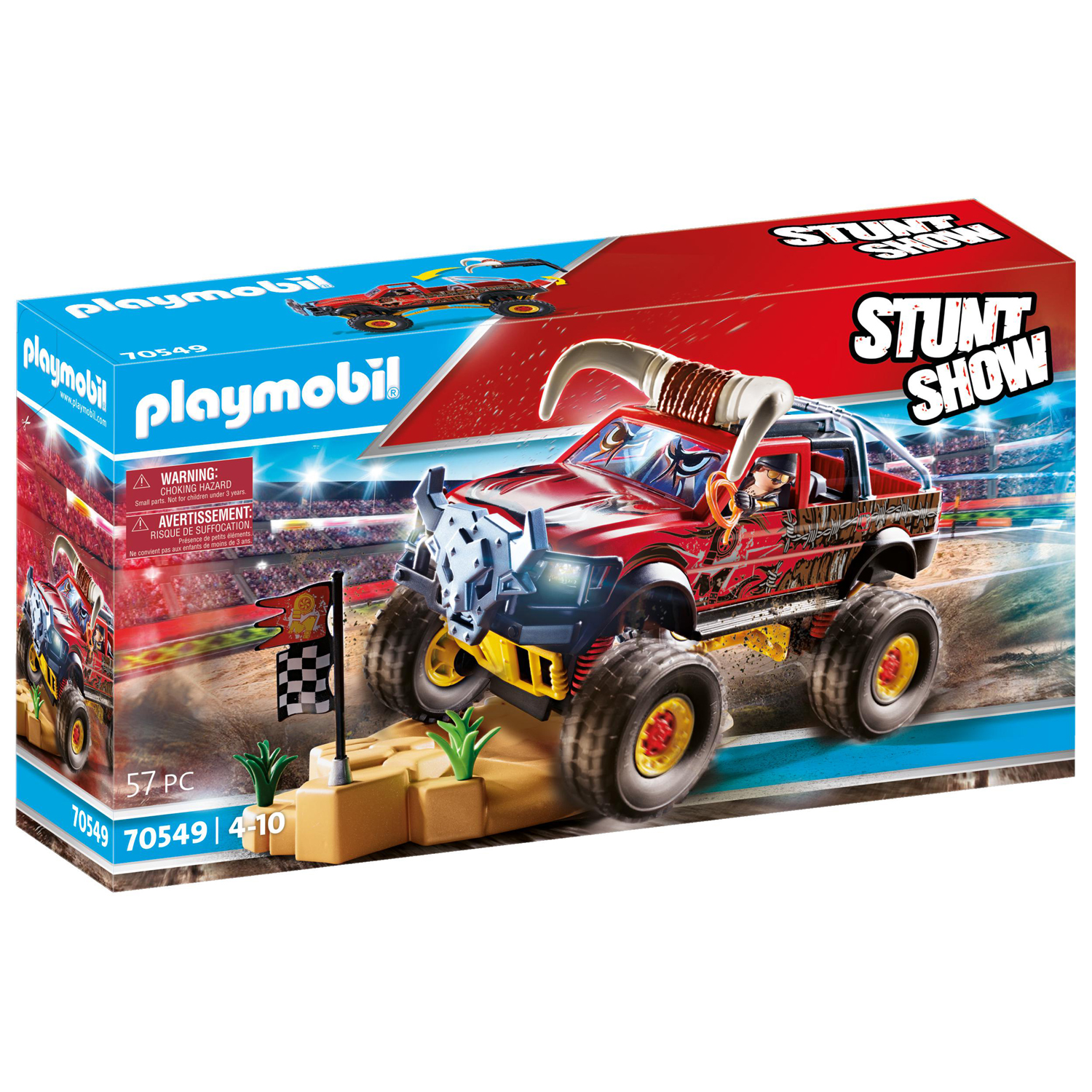 Playmobil Monster Truck Κόκκινος Ταύρος (70549)