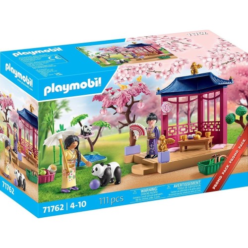 Playmobil My Life Ασιατικός Κήπος Με Κιόσκι Και Πάντα (71762)