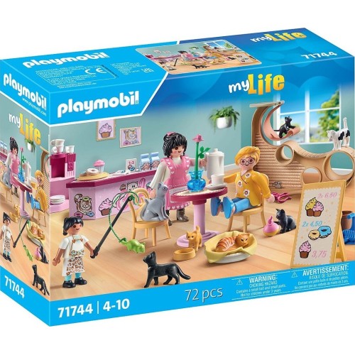 Playmobil My Life Καφετέρια Με Γάτες (71744)