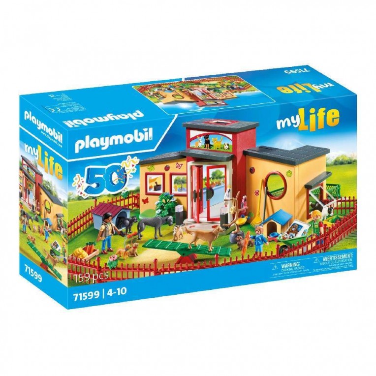 Playmobil My Life Ξενώνας Μικρών Ζώων 50 Χρόνια (71599)