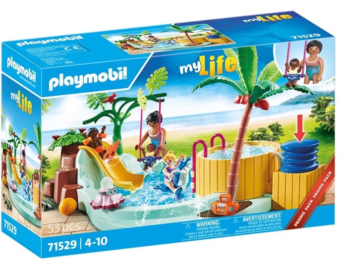 Playmobil My Life - Παιδική Πισίνα Με Υδρομασάζ (71529)