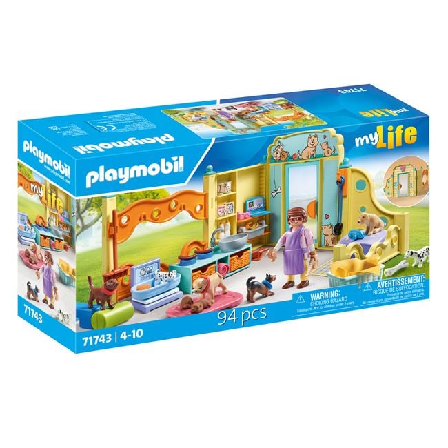 Playmobil My Life Σταθμός Φροντίδας (Κουταβιών 71743)