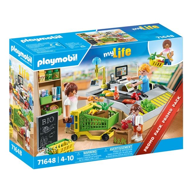 Playmobil My Life Ταμείο Βιολογικού Καταστήματος (71648)