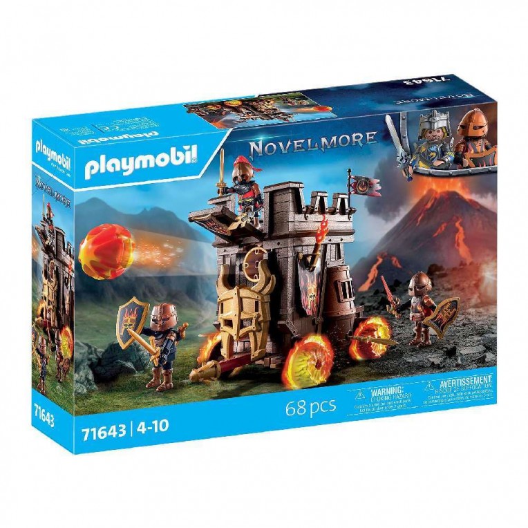 Playmobil Novelmore Πολιορκητικός Πύργος του Burnham (71643)