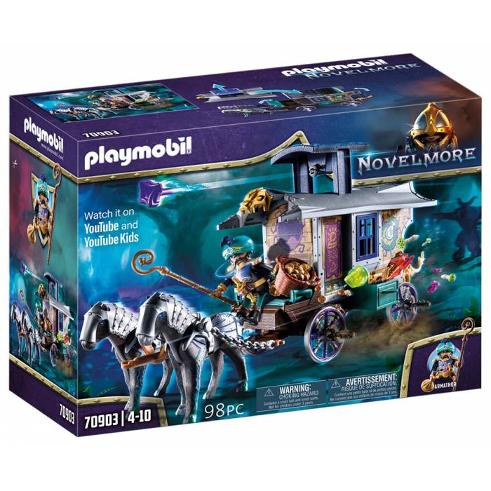 Playmobil Novelmore Violet Vale Εμπορική Άμαξα (70903)