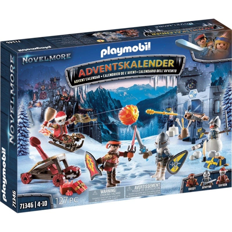 Playmobil Novelmore Χριστουγεννιάτικο Ημερολόγιο Novelmore - Μάχη στο Παγωμένο Βασίλειο (71346)