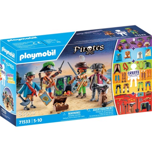 Playmobil Pirates My Figures: Πειρατές (71533)