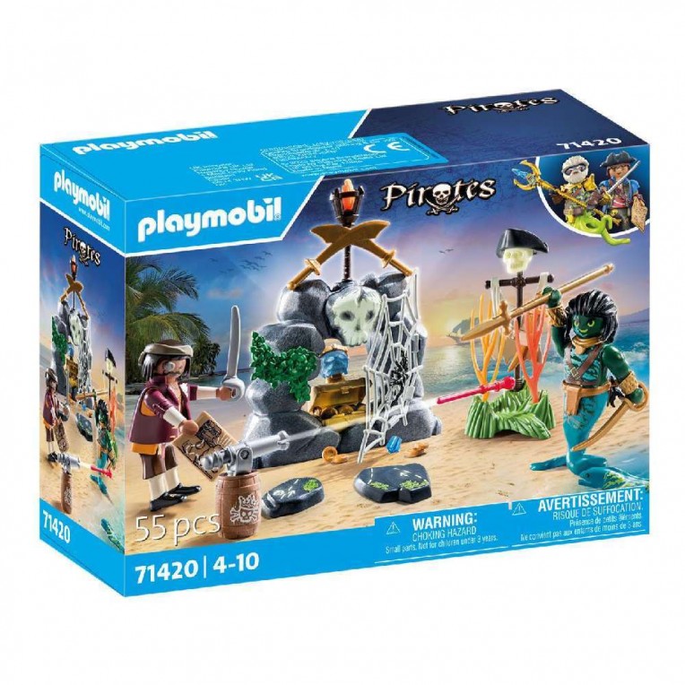 Playmobil Pirates Πειρατές και Κυνήγι Θησαυρού (71420)