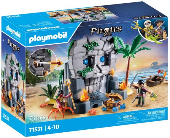 Playmobil Pirates Πειρατική Βραχονησίδα (71531)