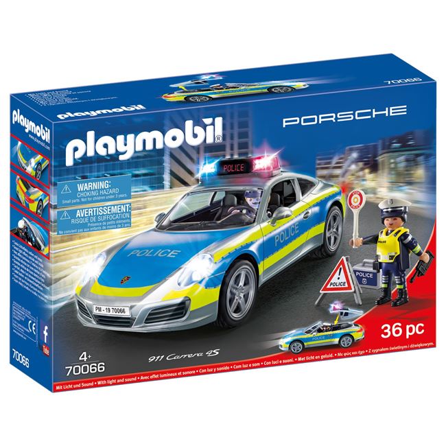 Playmobil Porsche 911 Carrera 4s Αστυνομικό Όχημα