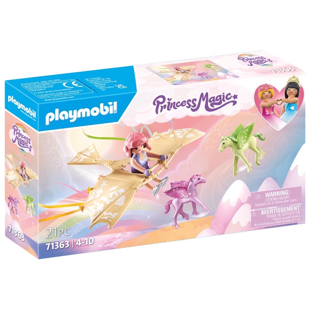 Playmobil Princess Magic Εκδρομή Στα Σύννεφα Με Μικρούς Πήγασους (71363)