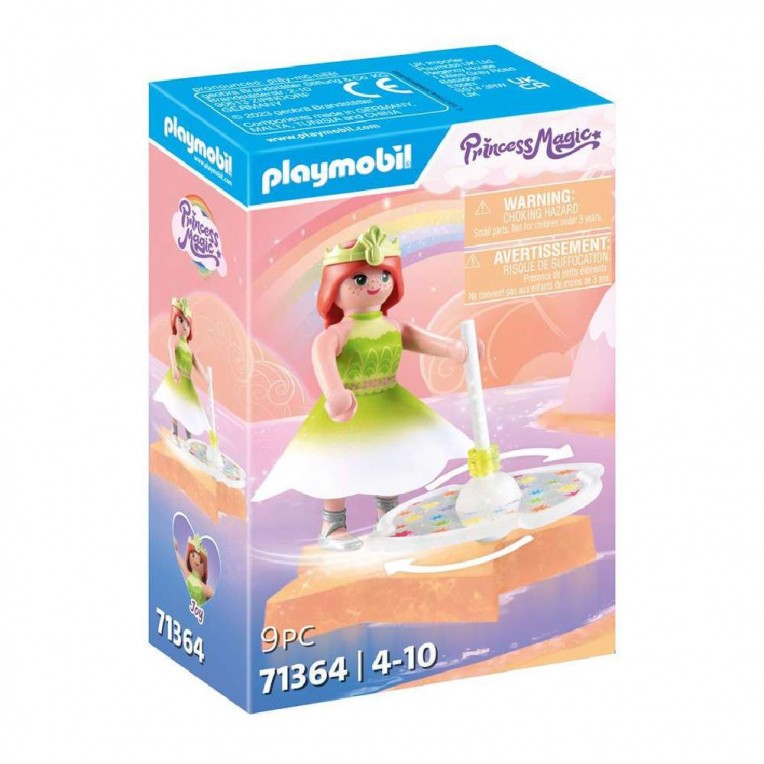 Playmobil Princess Magic Πριγκίπισσα του Ουράνιου Τόξου με σβούρα (71364)