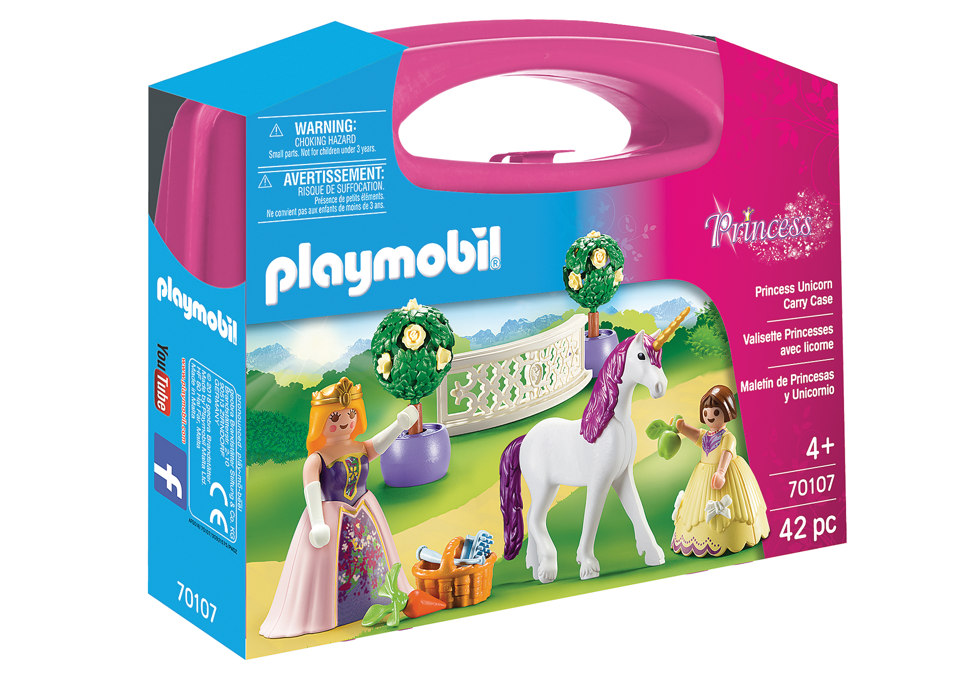 Playmobil Princess Maxi Βαλιτσάκι Πριγκίπισσα Με Άλογο