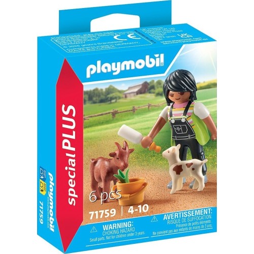 Playmobil Special Plus Γυναίκα Με Κατσικάκια (71759)