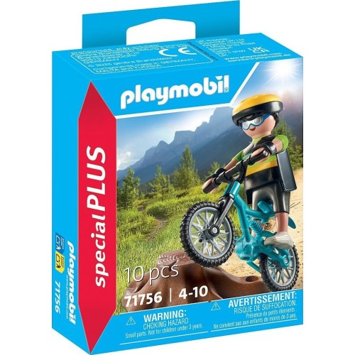 Playmobil Special Plus Ποδηλάτης Με Mountain Bike (71756)