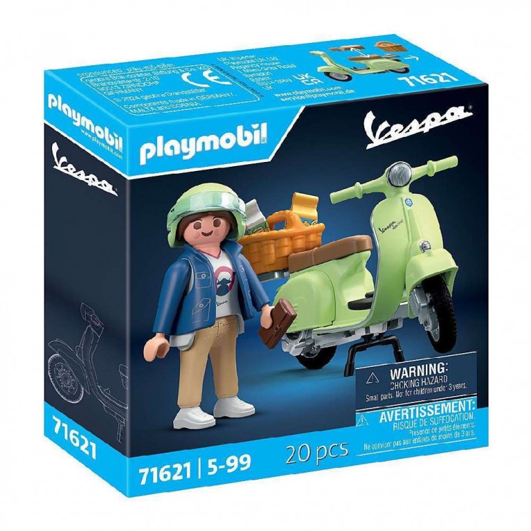 Playmobil Vespa Κοπέλα με Vespa (71621)