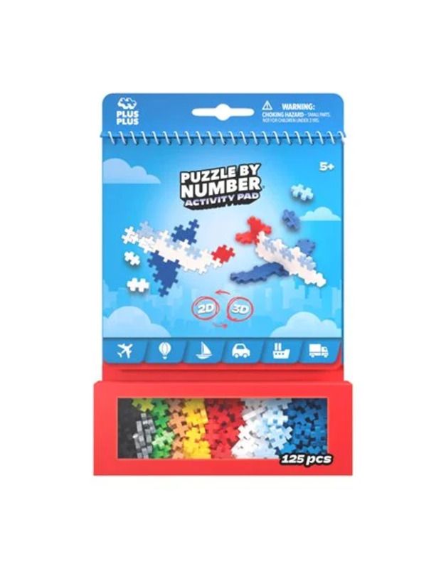 Plus-Plus Βιβλίο Δραστηριοτήτων 125 Κομματιών (PLS7493)