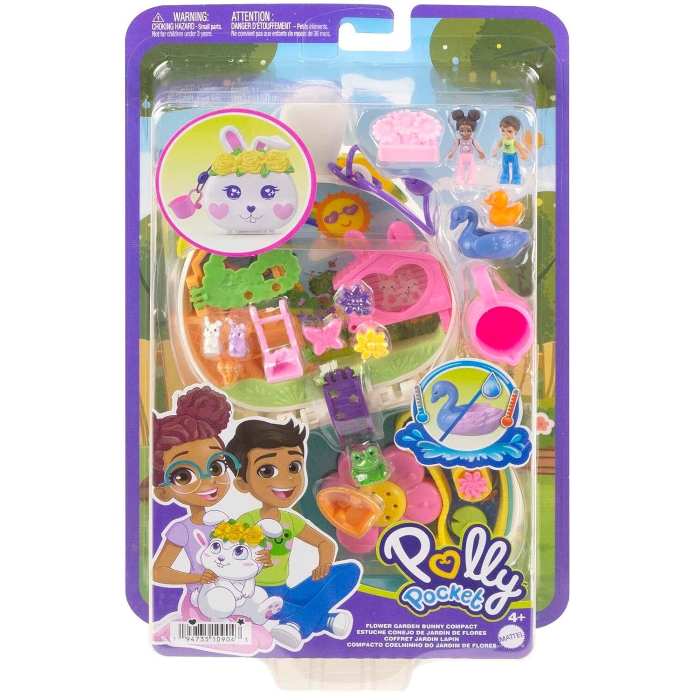 Polly Mini Ο Κόσμος της Polly Σετάκι Λαγουδάκι Mattel (FRY35/HKV36)