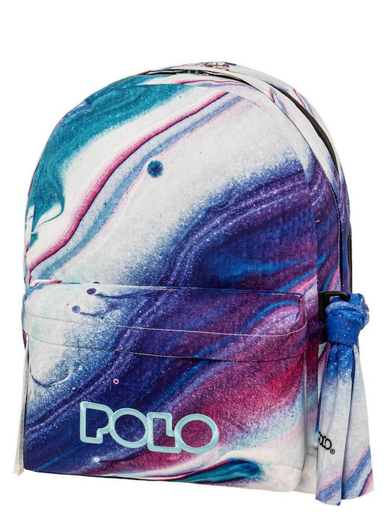 Polo Σακίδιο Πλάτης Original Double Scarf Shapes Πολύχρωμη με Θήκη για Παγούρι 901202-8343 (2025)