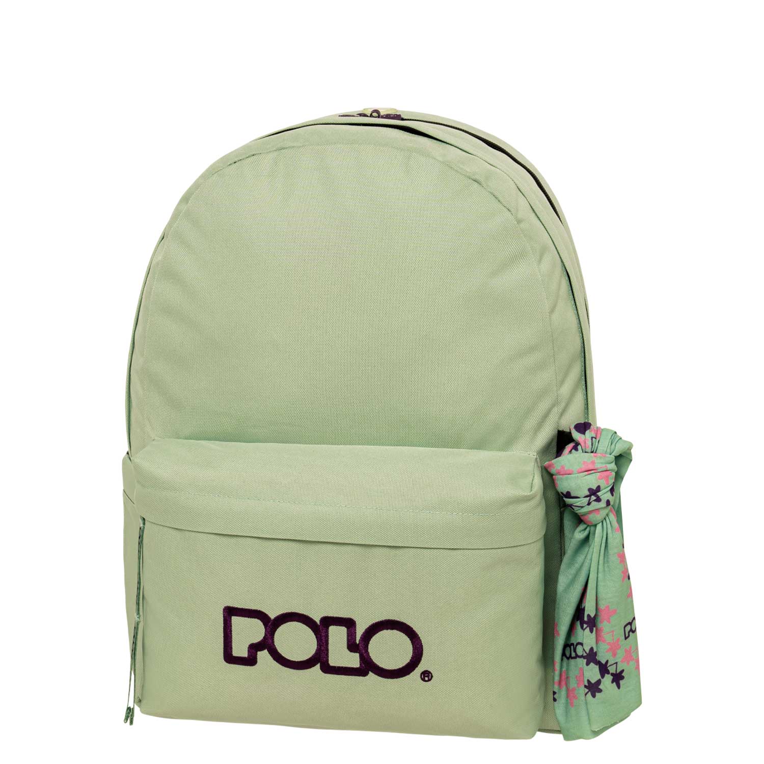 Polo Σακίδιο Πλάτης Original Double Scarf Shapes Πράσινη με Θήκη για Παγούρι 901235-6848 (2025)