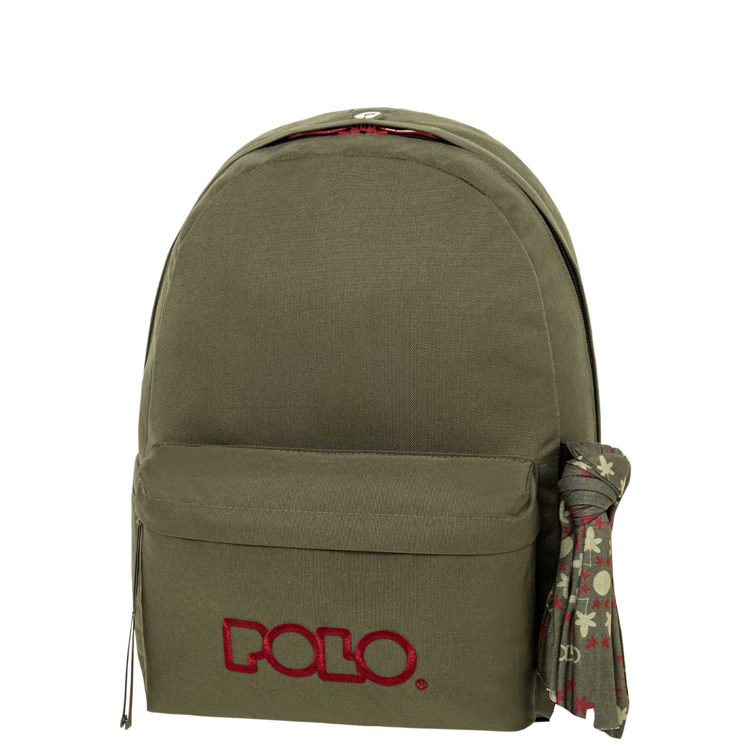 Polo Σακίδιο Πλάτης Original Scarf Χακί με Θήκη για Παγούρι 901135-6533 (2024)