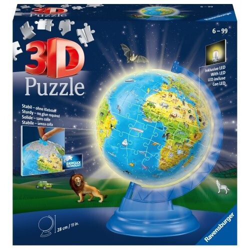 Ravensburger 3D Παζλ Υδρόγειος Night (11288)