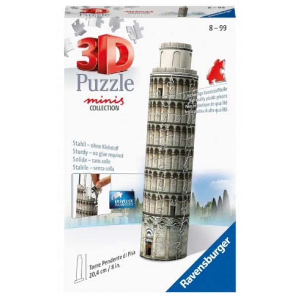 Ravensburger 3D Puzzle Minis 54 τεμ. Πύργος της Πίζας (11247)