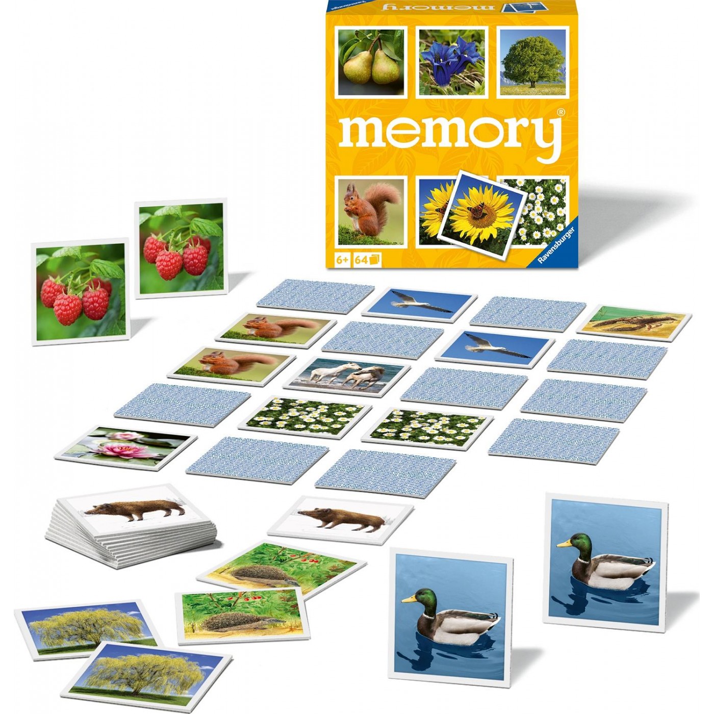 Ravensburger Επιτραπέζιο Μνήμης memory Φύση (20881)