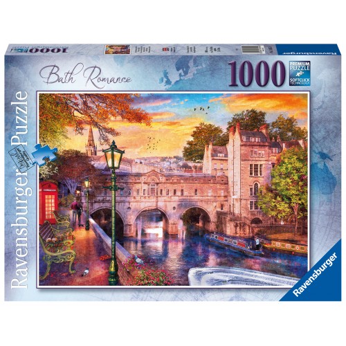 Ravensburger Παζλ 1000 τεμ. Ρομαντική Πόλη (12000163)