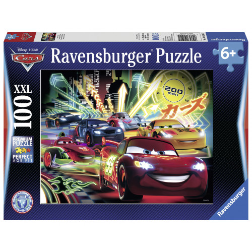 Ravensburger Παζλ 100XXLτμχ. Cars Neon (10520)