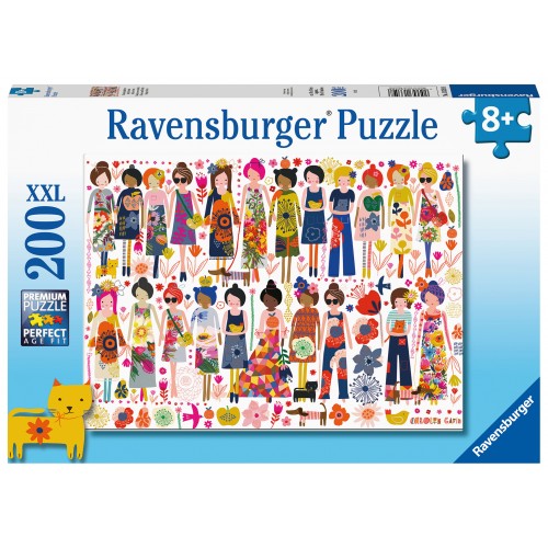 Ravensburger Παζλ 200XXLτμχ. Χαρούμενα Κορίτσια (13359)