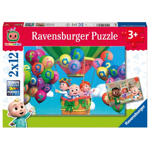 Ravensburger Παζλ 2X12τμχ. Cocomelon (05628)