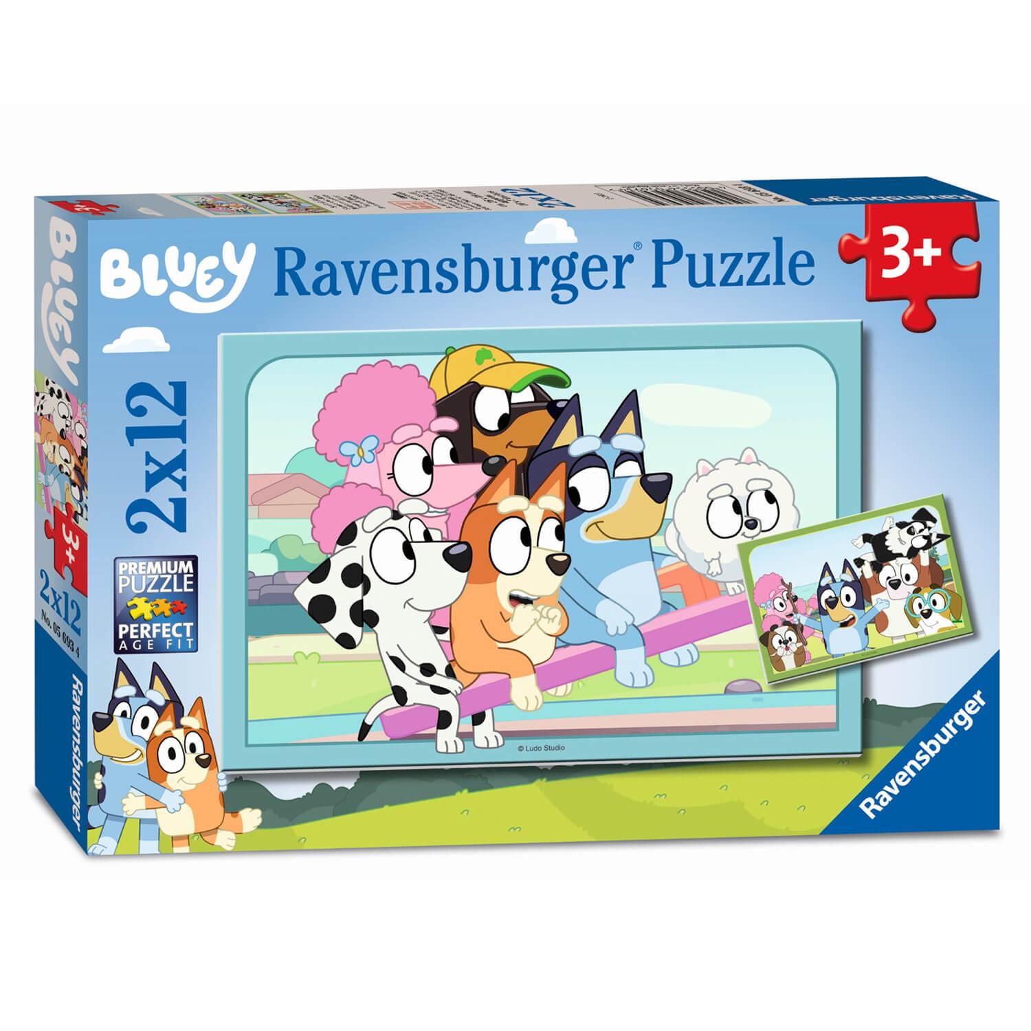 Ravensburger Παζλ 2X12τμχ. Μπλούι (05693)