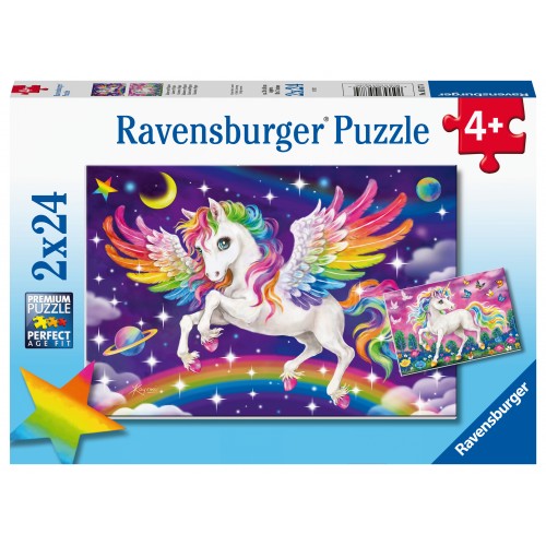 Ravensburger Παζλ 2X24τμχ. Μονόκερος (05677)