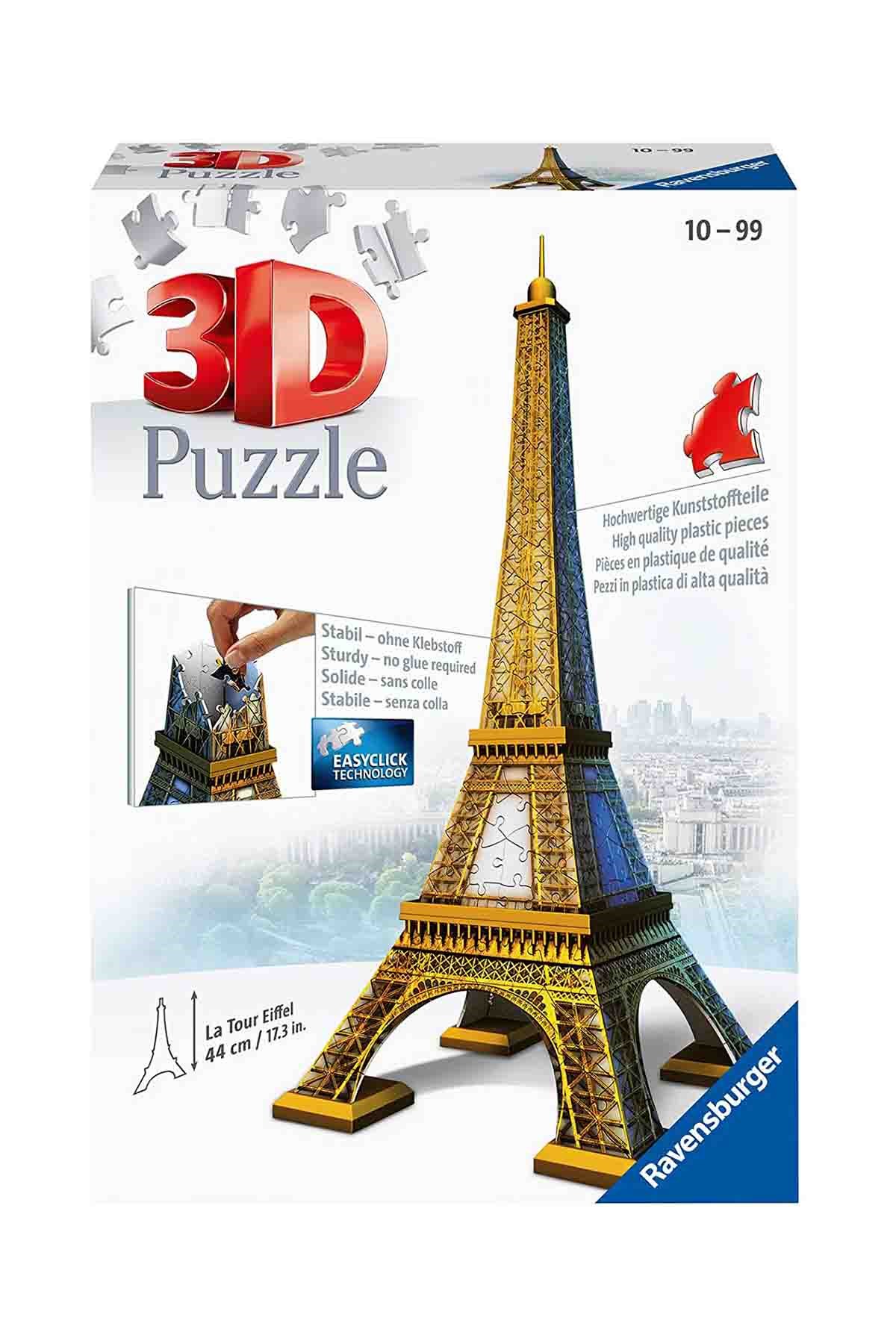 Ravensburger Παζλ 3D 216τμχ Ο Πύργος του Άιφελ (05-12556)