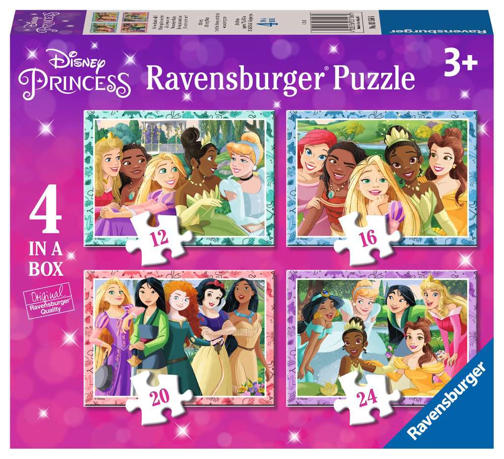 Ravensburger Παζλ 4 Σε 1 Πριγκίπισσες (03156)