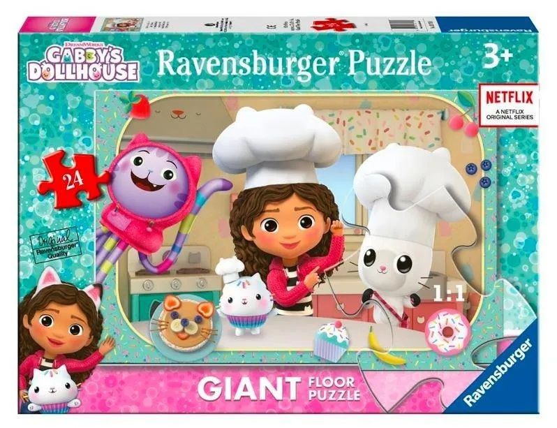 Ravensburger Παζλ Δαπέδου 24 τεμ. Gabby\'s Dollhouse (03178)