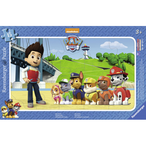 Ravensburger Παζλ Καρτέλα 15τμχ. Paw Patrol (06124)