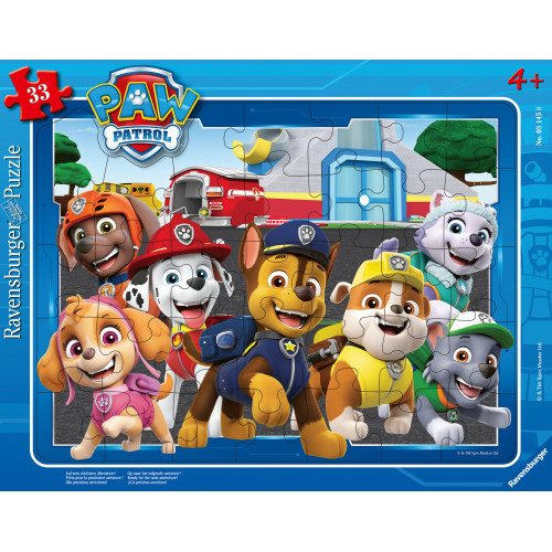 Ravensburger Παζλ Καρτέλα 33τμχ. Paw Patrol Σε Δράση (05145)