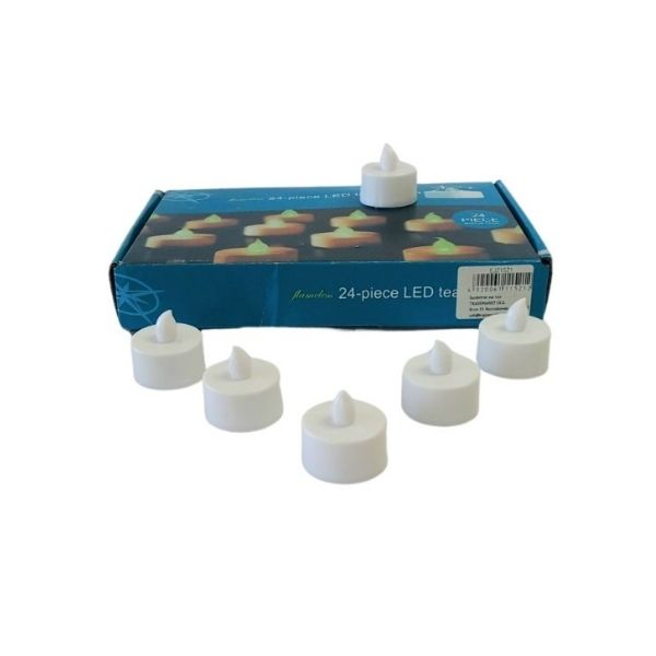 Κερί Ρεσώ Led Μπατ. Κίτρινη Φλόγα 3,5x2cm