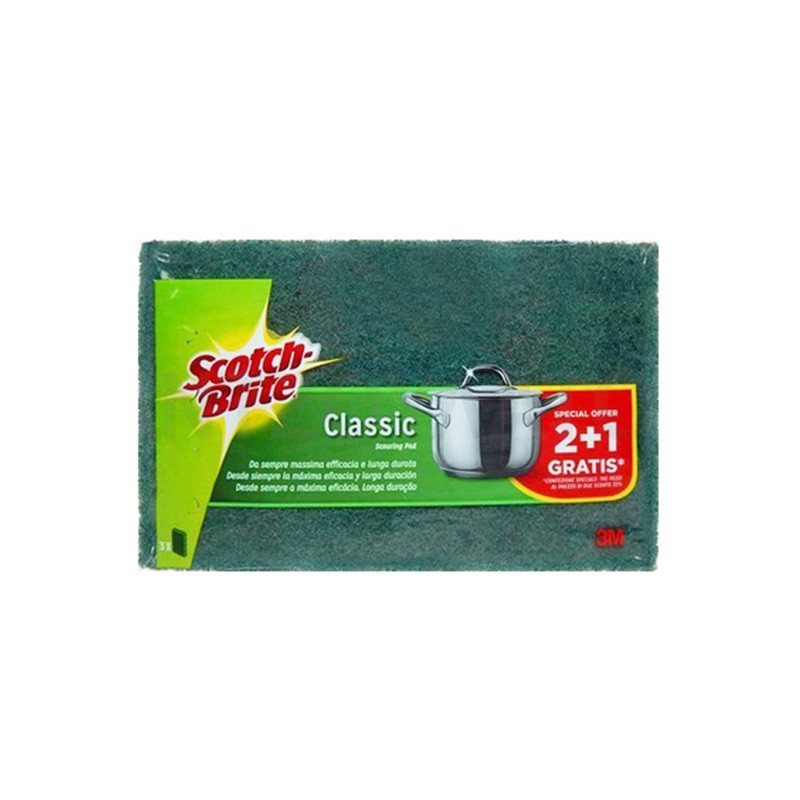 Scotch Brite Πράσινο Συρματάκι 3 Τεμάχια