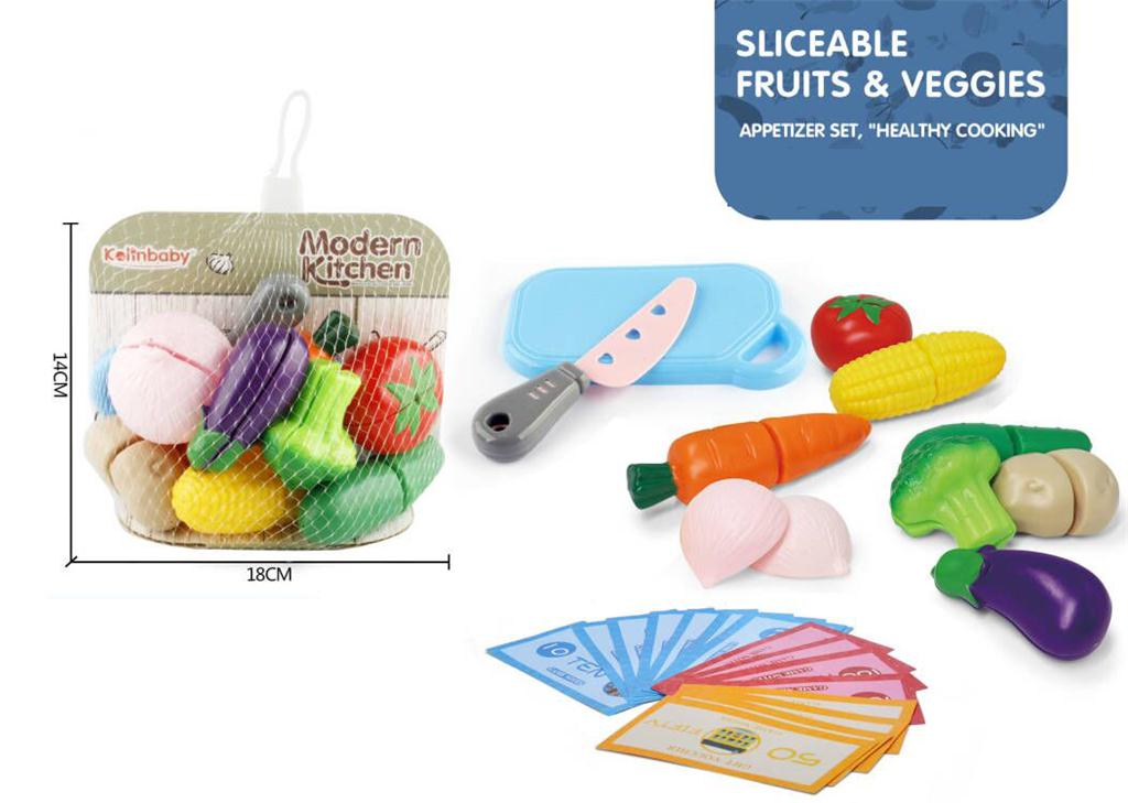 Σετ Λαχανικών Με Επιφάνεια Κοπής