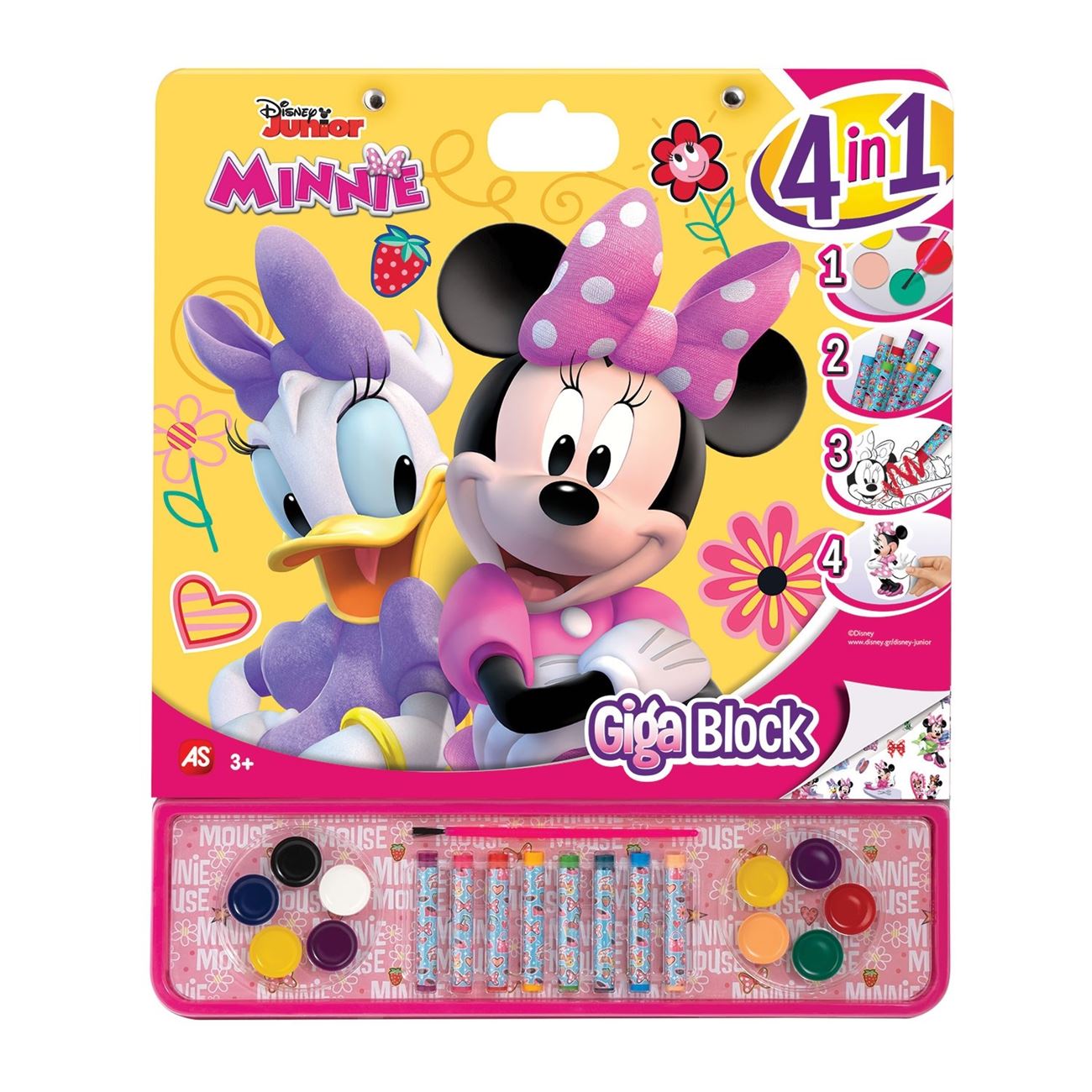 Σετ Ζωγραφικής Giga Block 4 In 1 Minnie (1023-62733)