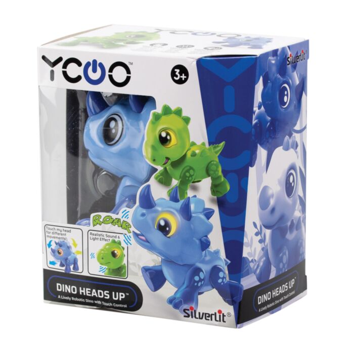 Silverlit Ycoo Dino Heads Up Ηλεκτρονικό Ρομπότ (7530-88592)
