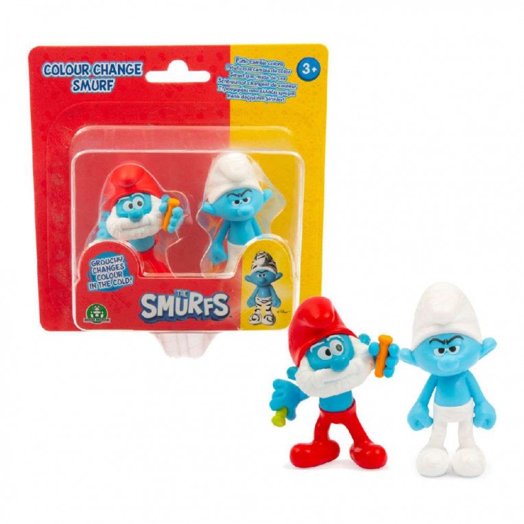 SMURFS 2 ΦΙΓΟΥΡΕΣ 5 εκ. ΜΕ ΑΛΛΑΓΗ ΧΡΩΜΑΤΟΣ