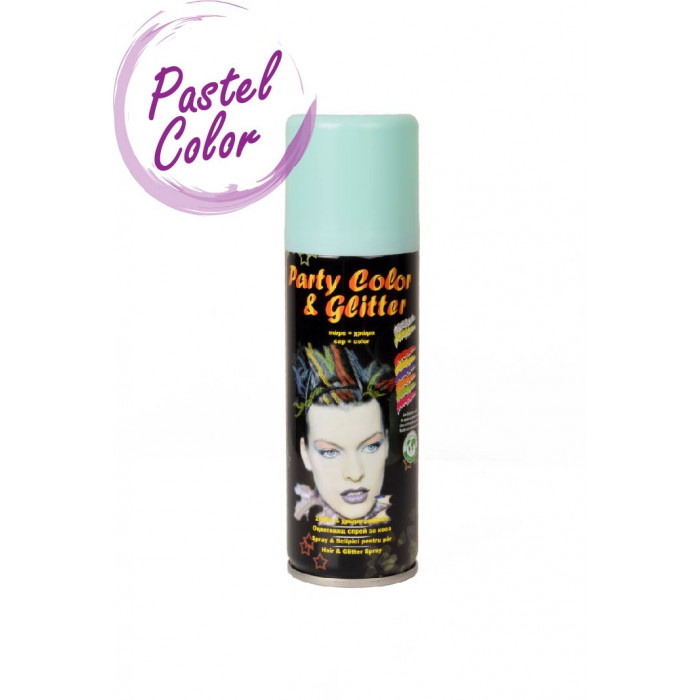 Σπρέι Χρώμα Μαλλιών Glitter Σιέλ Pastel 125ml