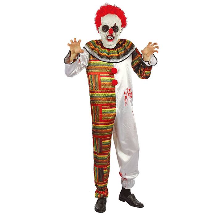 Στολή Ανδρική Creepy Clown Carnavalista (3-2088)