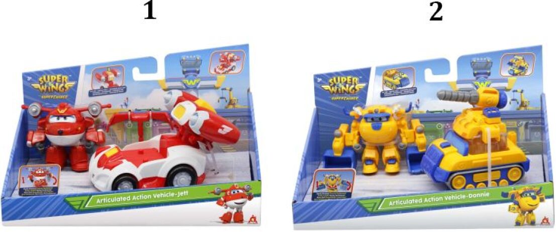 Super Wings Supercharge Articulated Action Vehicle (740990)