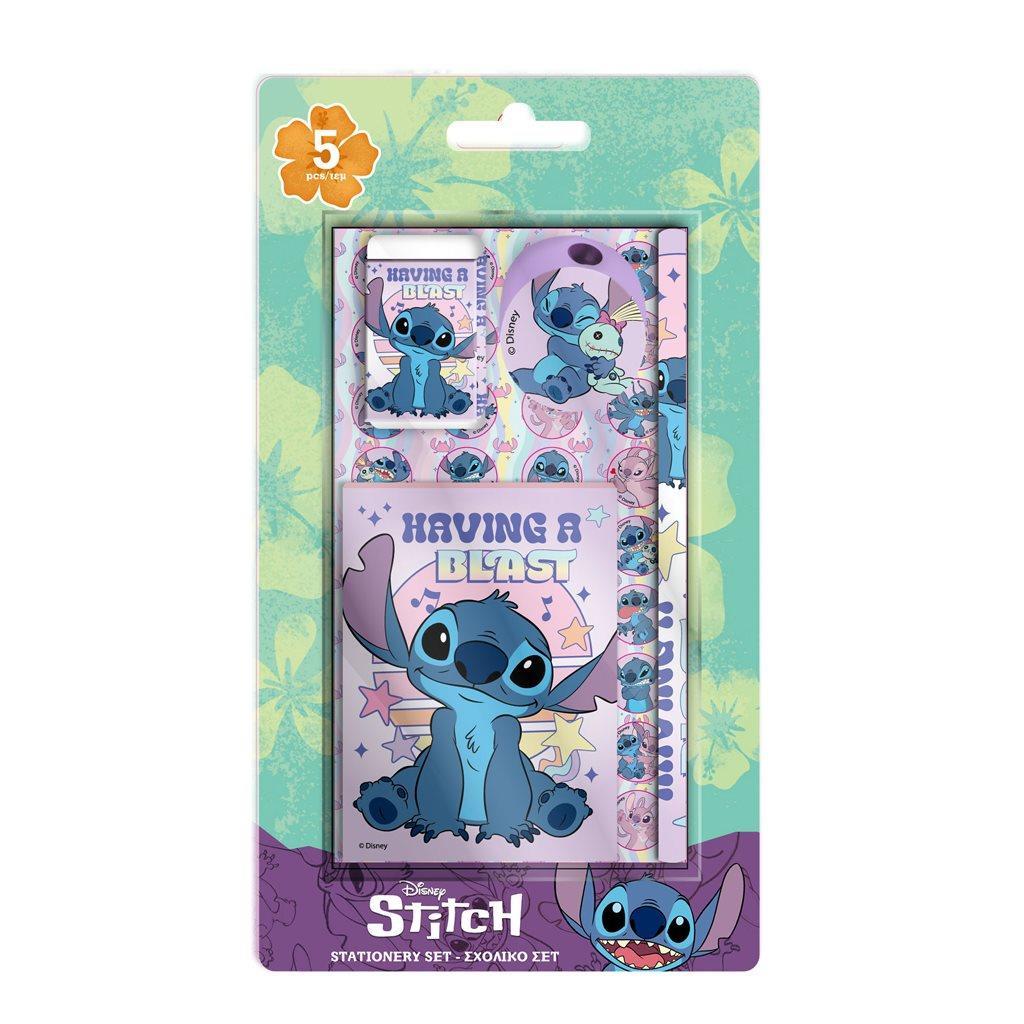 Σχολικο Σετ Disney Stitch 5 Τμχ (000564892)