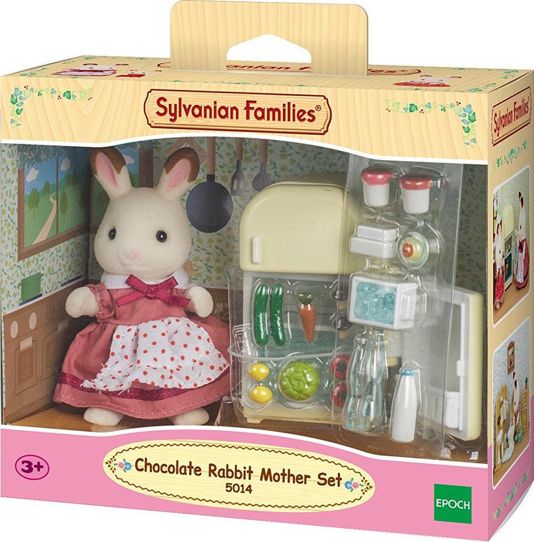 Sylvanian Families: Chocolate Rabbit Mother Set (Fridge)